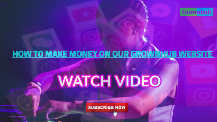 How to make money on our GrownHub website Using Your Referral Link